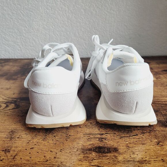 New Balance 237 WS237NN Womens Sneakers Casual Shoes Size 6 Gray Beige Suede New - Picture 4 of 8